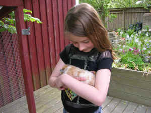Lina med Tiger